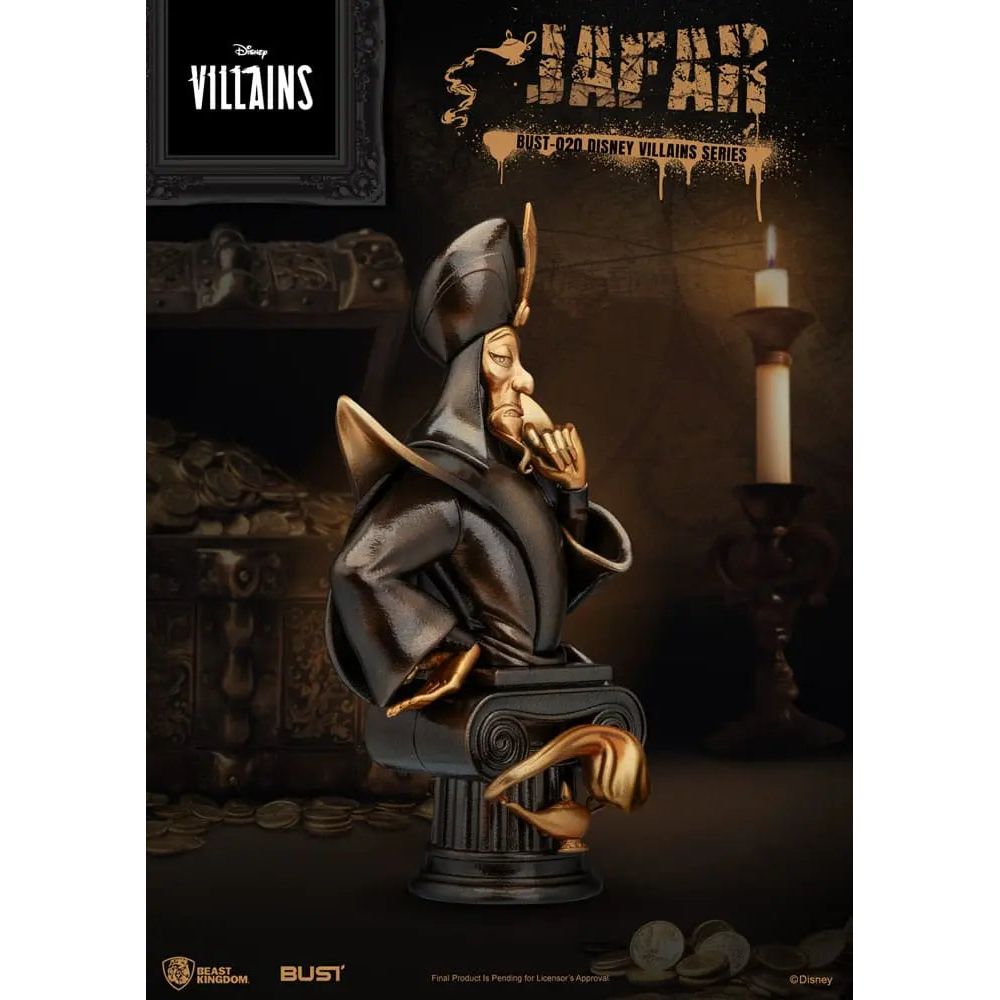 Disney Villains Series PVC Bust Jafar 16 cm Beast Kingdom