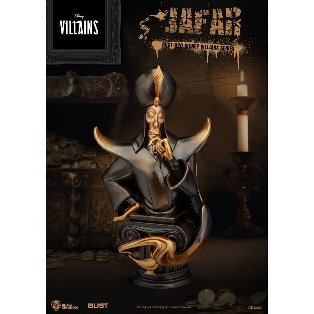 Disney Villains Series PVC Bust Jafar 16 cm Beast Kingdom