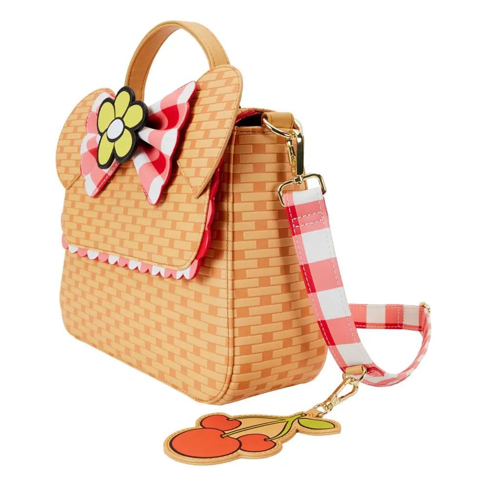 Disney by Loungefly Crossbody Minnie Mouse Picnic Basket Loungefly