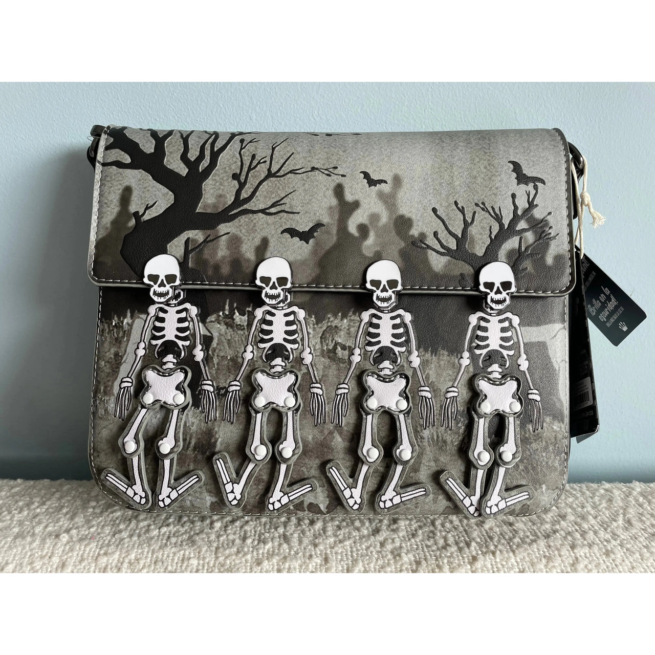 Disney by Loungefly Crossbody Skeleton Dance Loungefly