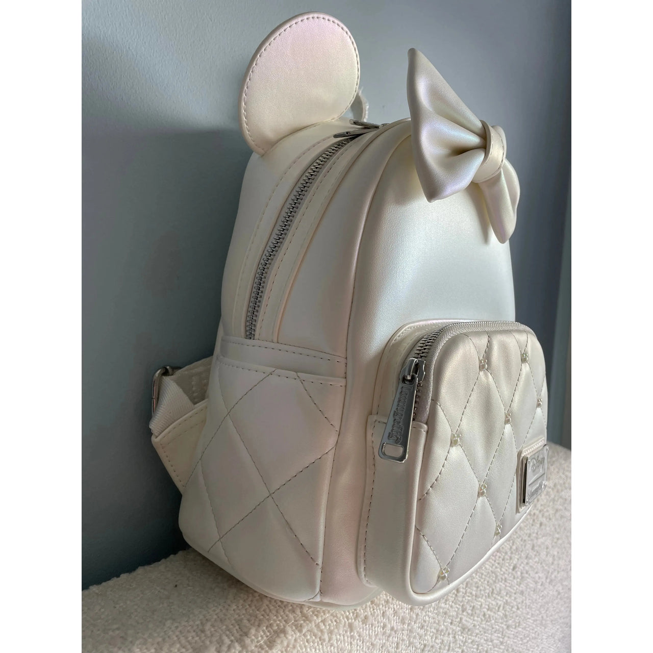 Disney by Loungefly Mini Backpack Iridescent Wedding Loungefly