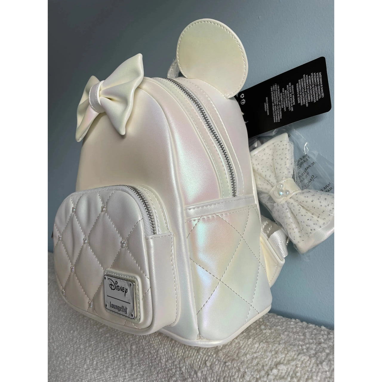 Disney by Loungefly Mini Backpack Iridescent Wedding Loungefly