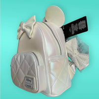 Thumbnail for Disney by Loungefly Mini Backpack Iridescent Wedding Loungefly