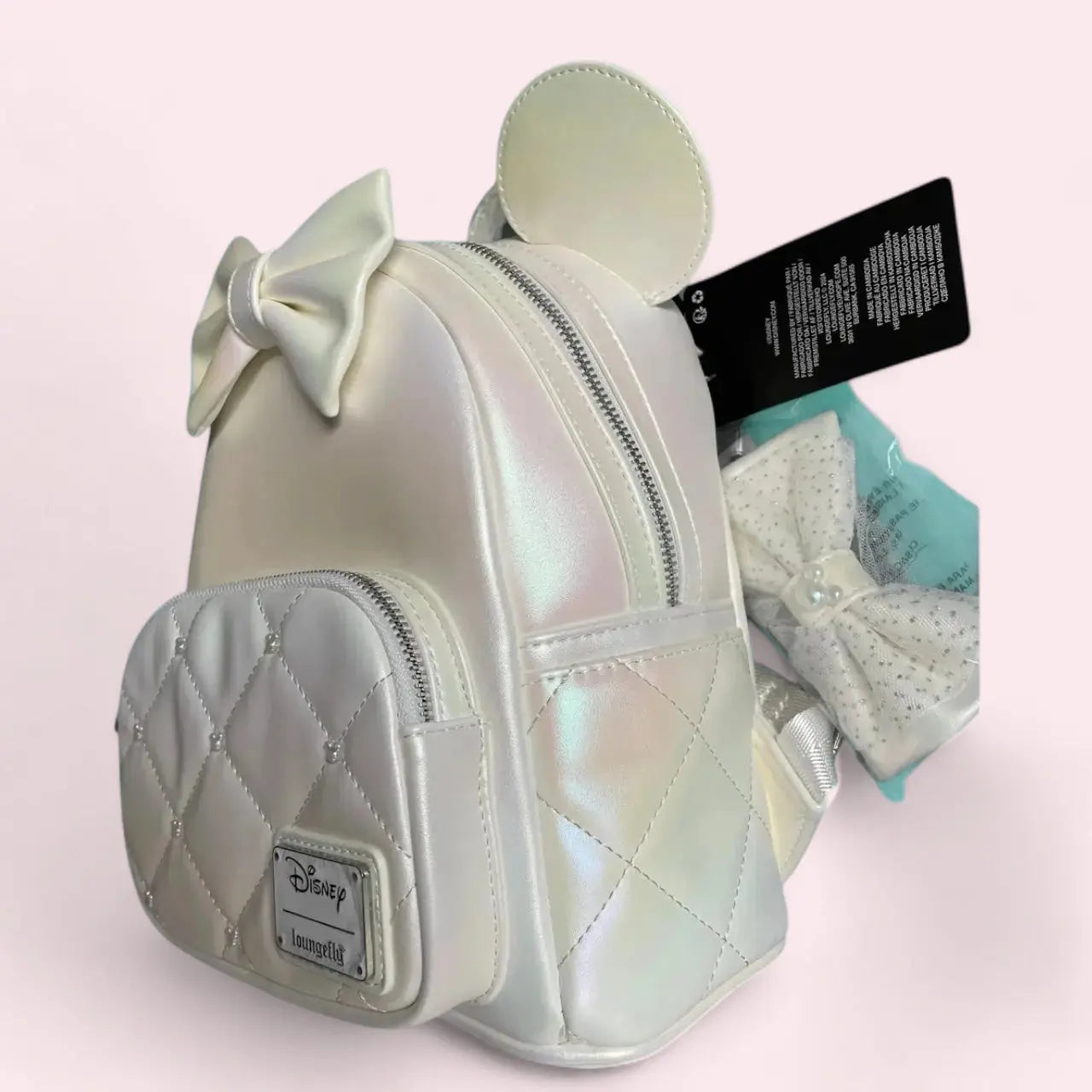 Disney by Loungefly Mini Backpack Iridescent Wedding Loungefly