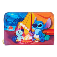 Thumbnail for Disney by Loungefly Wallet Lilo and Stitch Camping Cuties Loungefly