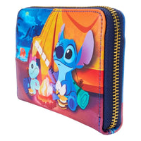 Thumbnail for Disney by Loungefly Wallet Lilo and Stitch Camping Cuties Loungefly
