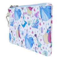 Thumbnail for Disney by Loungefly Wallet Princess Manga Style AOP Wristlet Loungefly