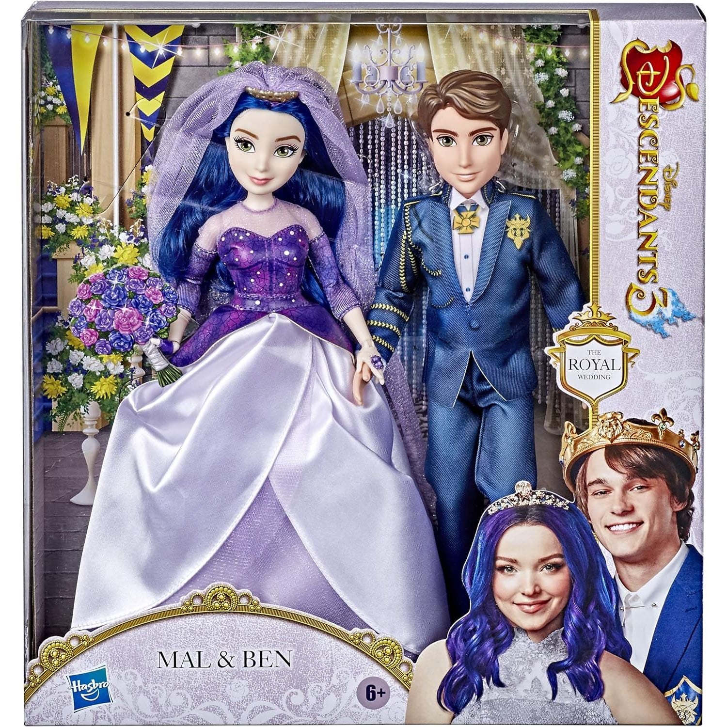 Disney Descendants The Royal Wedding Mal & Ben Dolls 2 Pack Disney