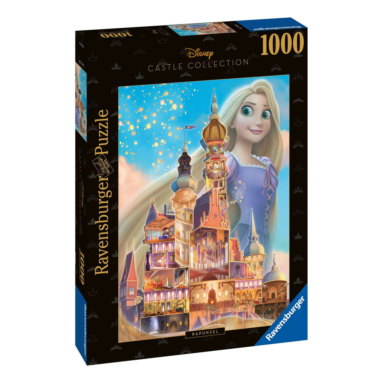 Disney Princess Castle Collection Rapunzel Castle 1000 Piece Jigsaw Puzzle Ravensburger