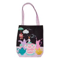 Thumbnail for Disney by Loungefly Alice In Wonderland Canvas Tote Bag Unbirthday Loungefly