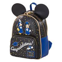 Thumbnail for Disney by Loungefly Backpack Mickey & Minnie Graduation Loungefly