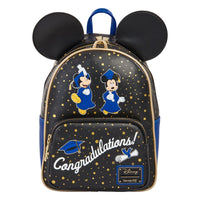 Thumbnail for Disney by Loungefly Backpack Mickey & Minnie Graduation Loungefly