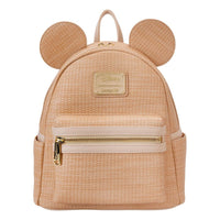 Thumbnail for Disney by Loungefly Backpack Mini Mickey Straw Loungefly