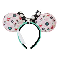 Thumbnail for Disney by Loungefly Ears Headband Mickey & Minnie Date Night Diner Loungefly