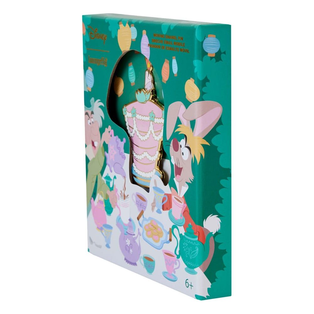 Disney by Loungefly Enamel Pins Alice in Wonderland Unbirthday Cake 3" Limited Edition 8 cm Loungefly