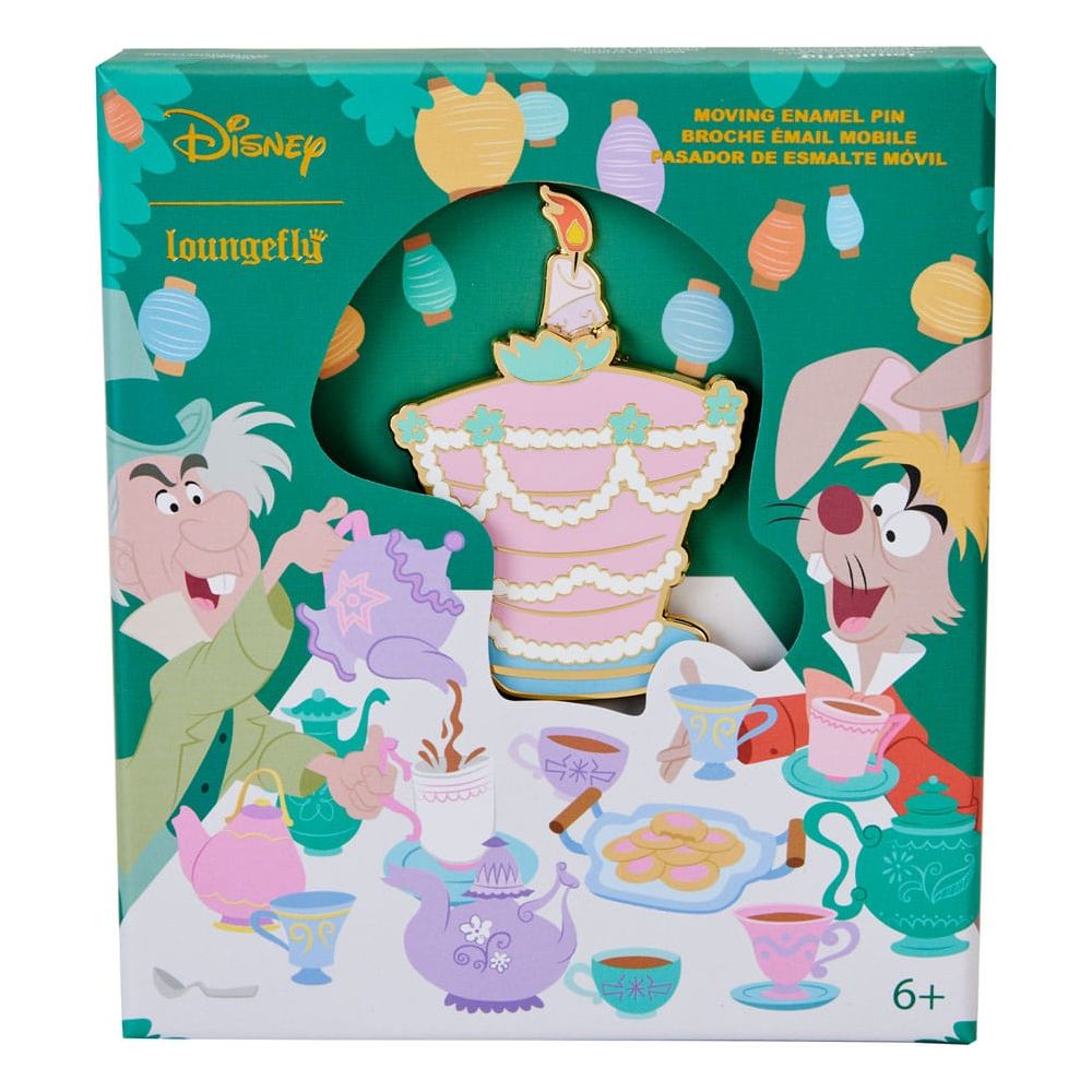 Disney by Loungefly Enamel Pins Alice in Wonderland Unbirthday Cake 3" Limited Edition 8 cm Loungefly