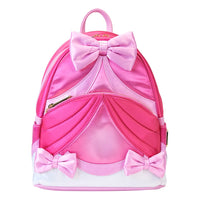 Thumbnail for Loungefly Cinderella 75th Anniversary Pink Bow Gown Cosplay Mini Backpack