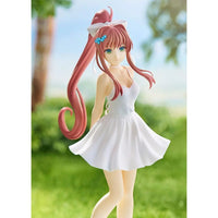 Thumbnail for Doki Doki Literature Club! Pop Up Parade PVC Statue Monika: White Dress Ver. 18 cm Good Smile Company