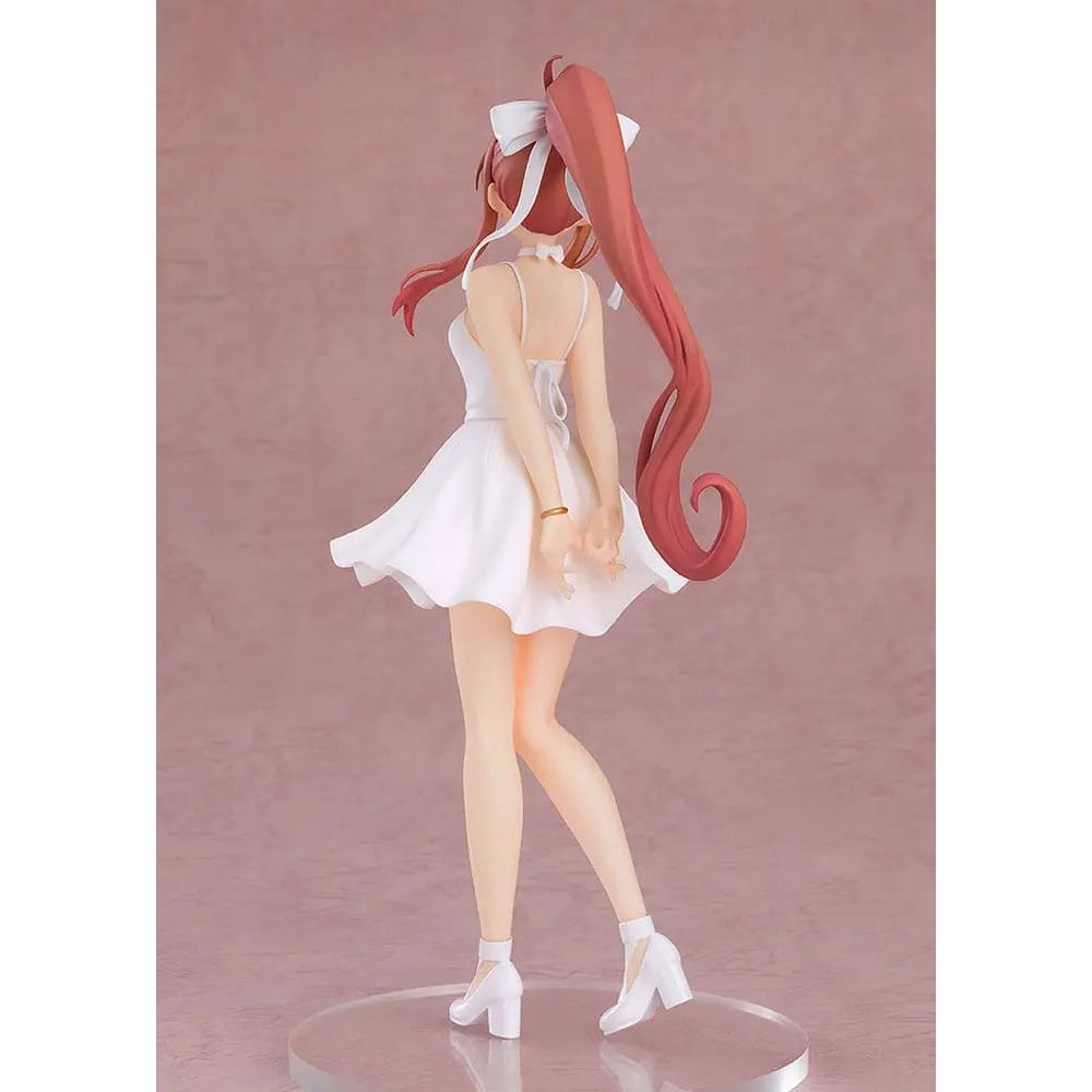 Doki Doki Literature Club! Pop Up Parade PVC Statue Monika: White Dress Ver. 18 cm Good Smile Company