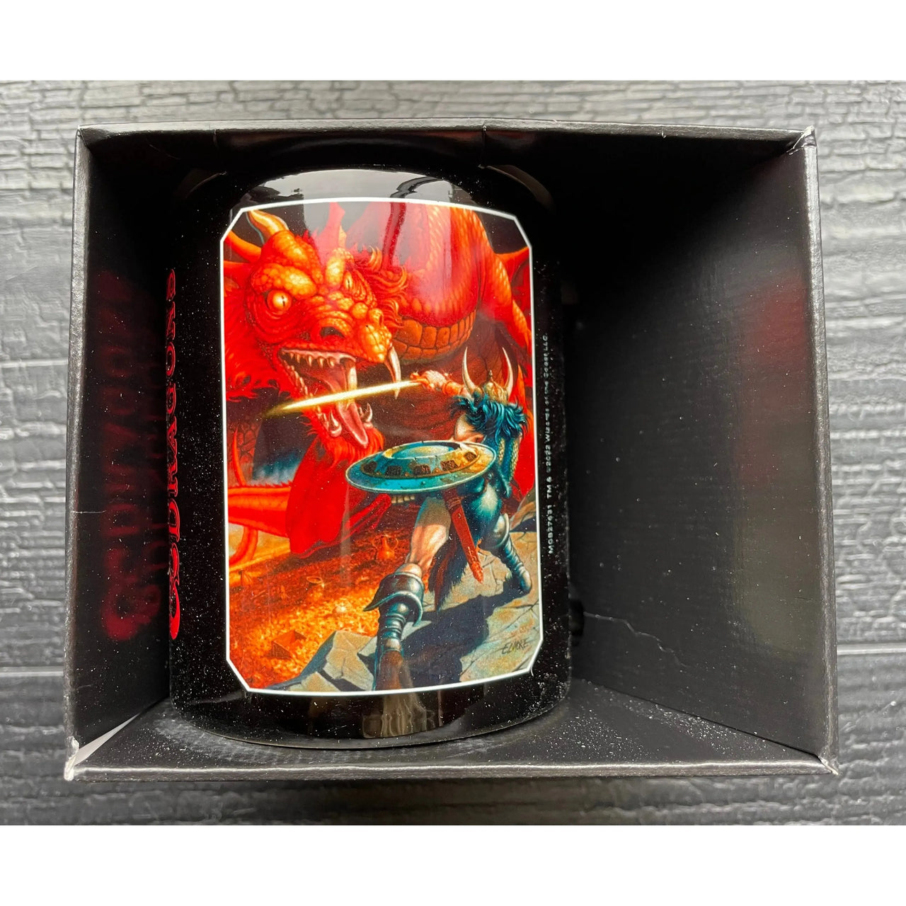 Dungeons &amp; Dragons (Red Dragon) Black Mug Pyramid International