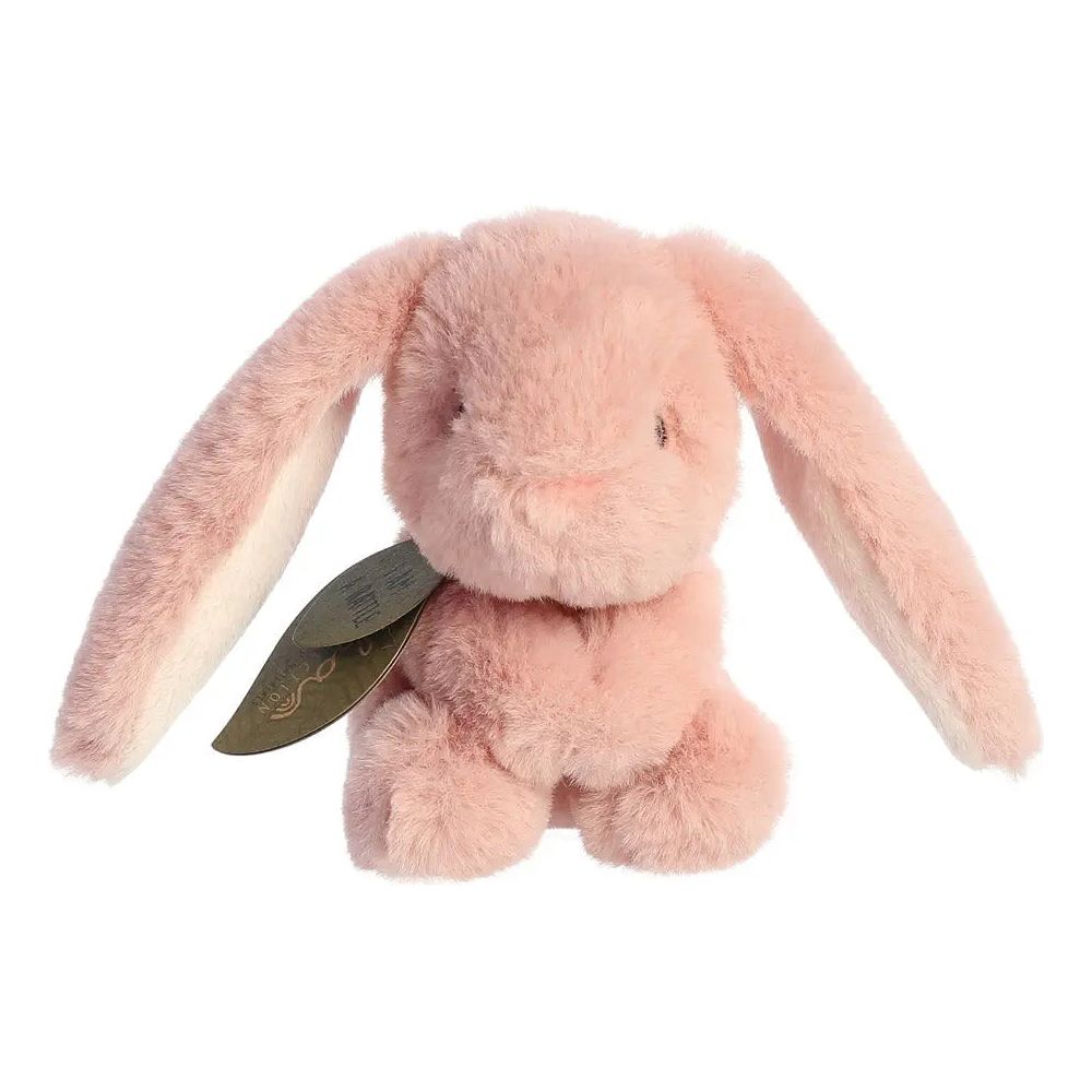 Ebba Eco Brenna Bunny Rattle Soft Toy Aurora