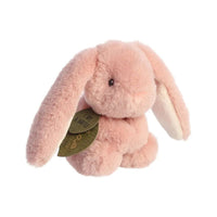 Thumbnail for Ebba Eco Brenna Bunny Rattle Soft Toy Aurora