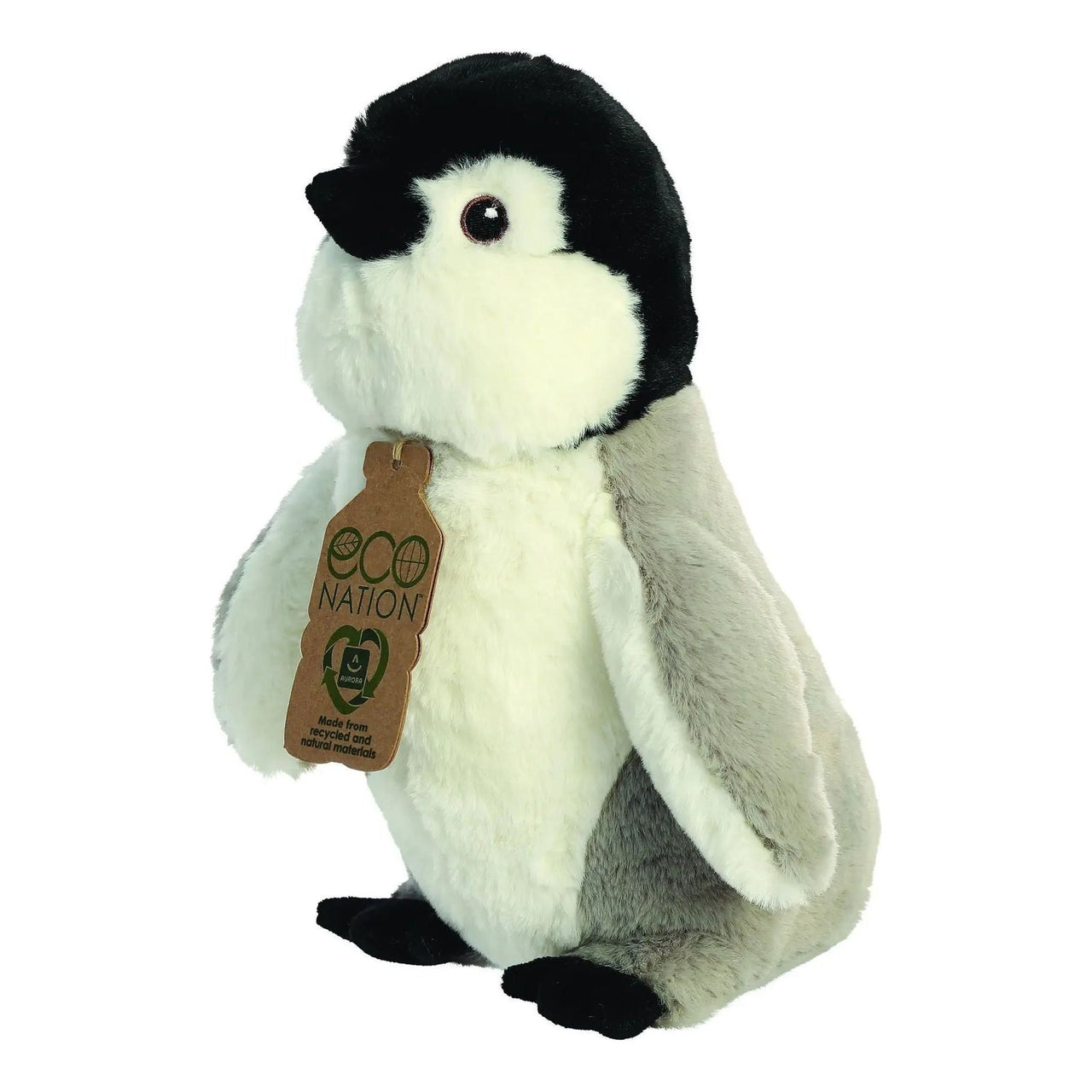 Eco Nation Penguin 9.5" Plush Toy Aurora