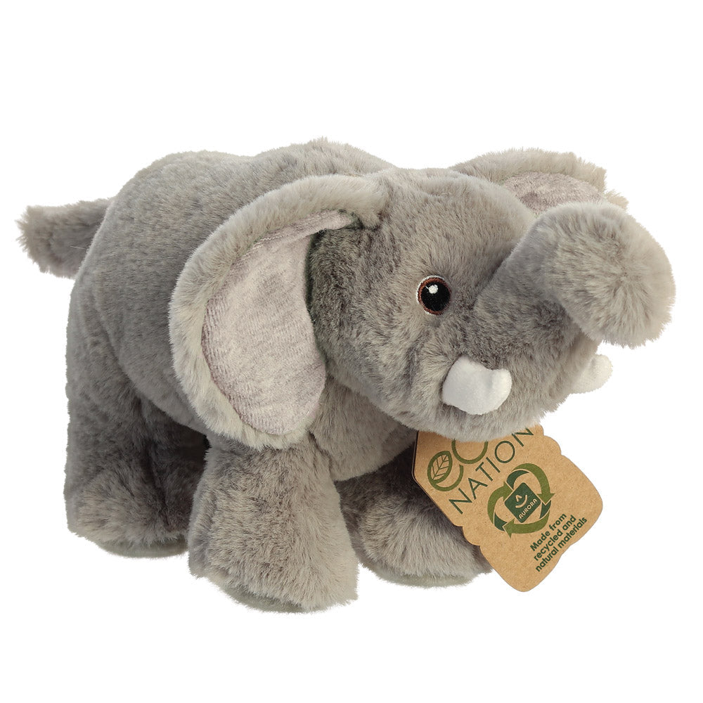 Eco Nation Elephant 10.5" Plush Toy