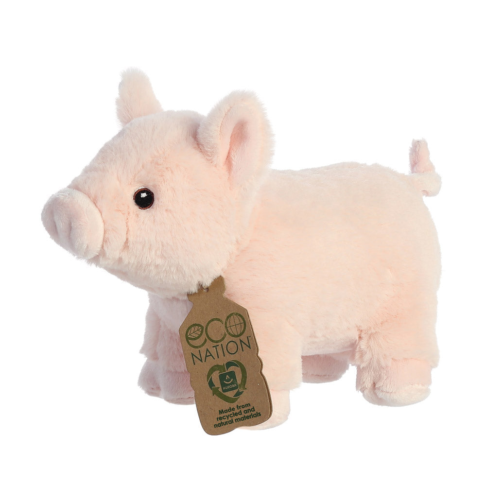 Eco Nation Pig 9.5" Plush Toy