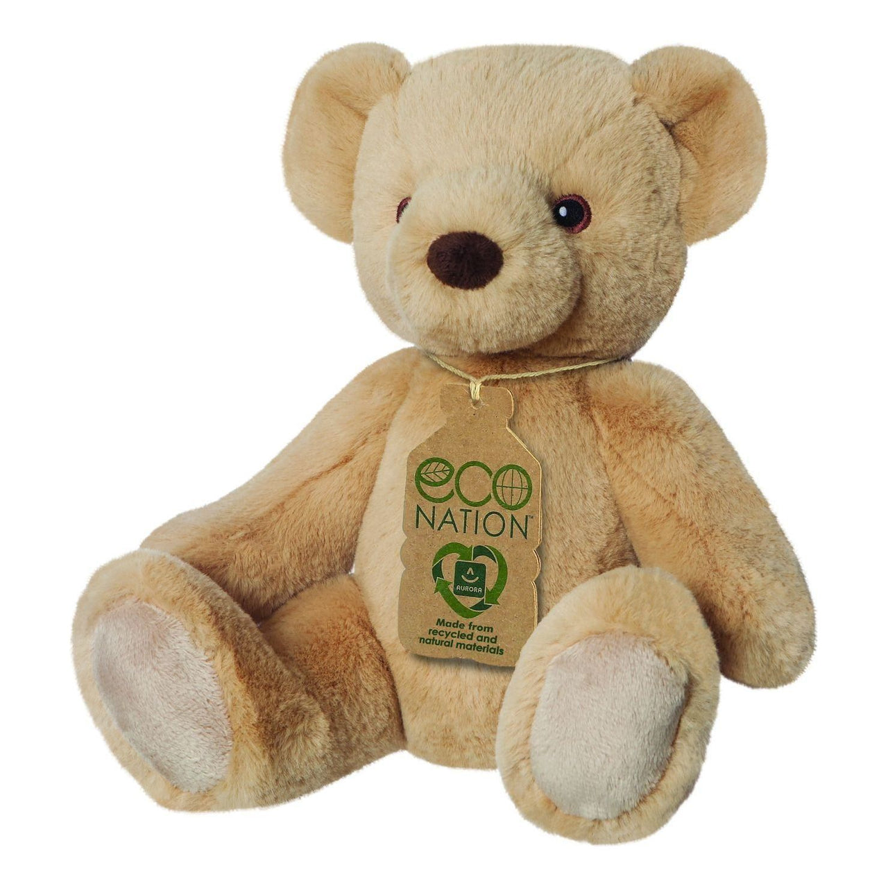 Eco Nation Teddy Bear Plush Aurora