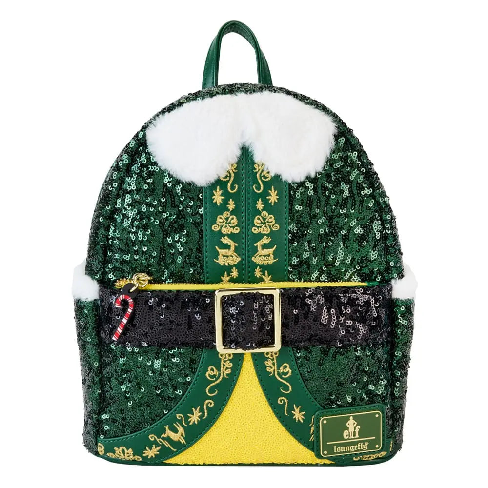 Elf by Loungefly Mini Backpack Buddy Sequin Cosplay Loungefly