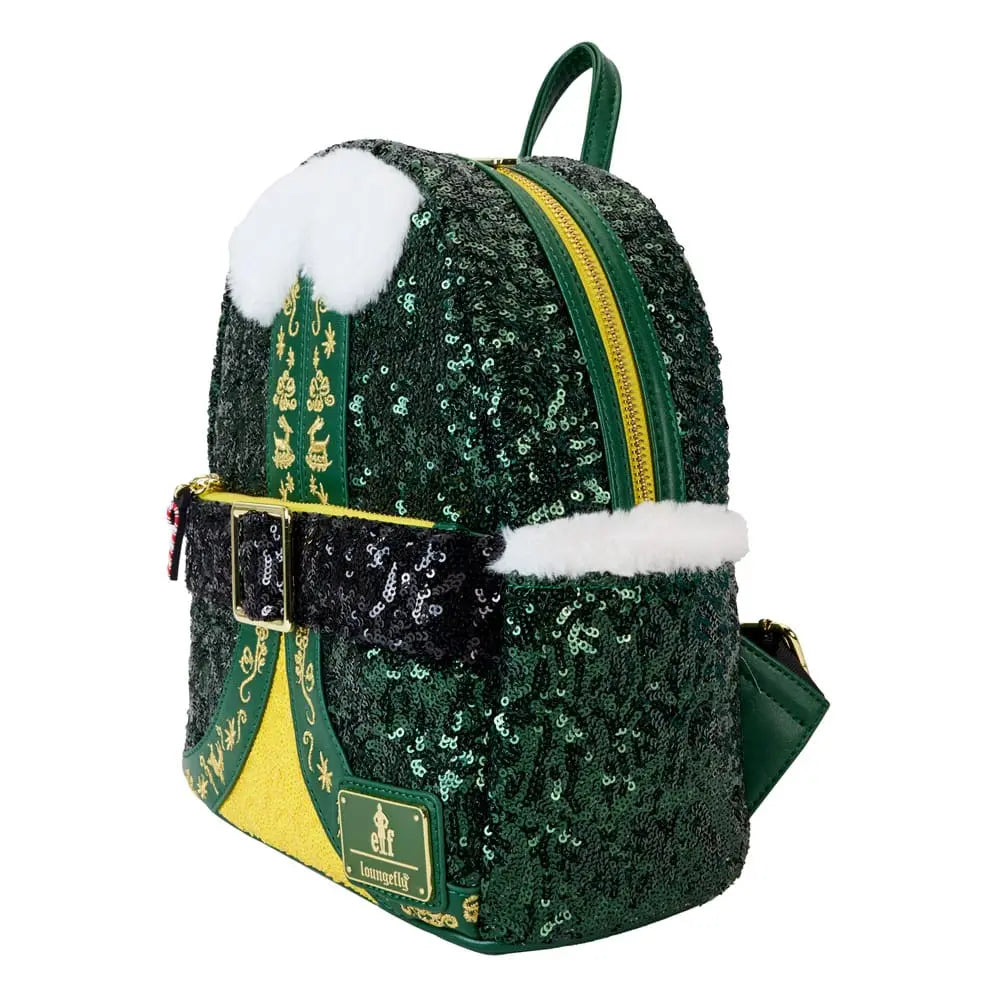 Elf by Loungefly Mini Backpack Buddy Sequin Cosplay Loungefly