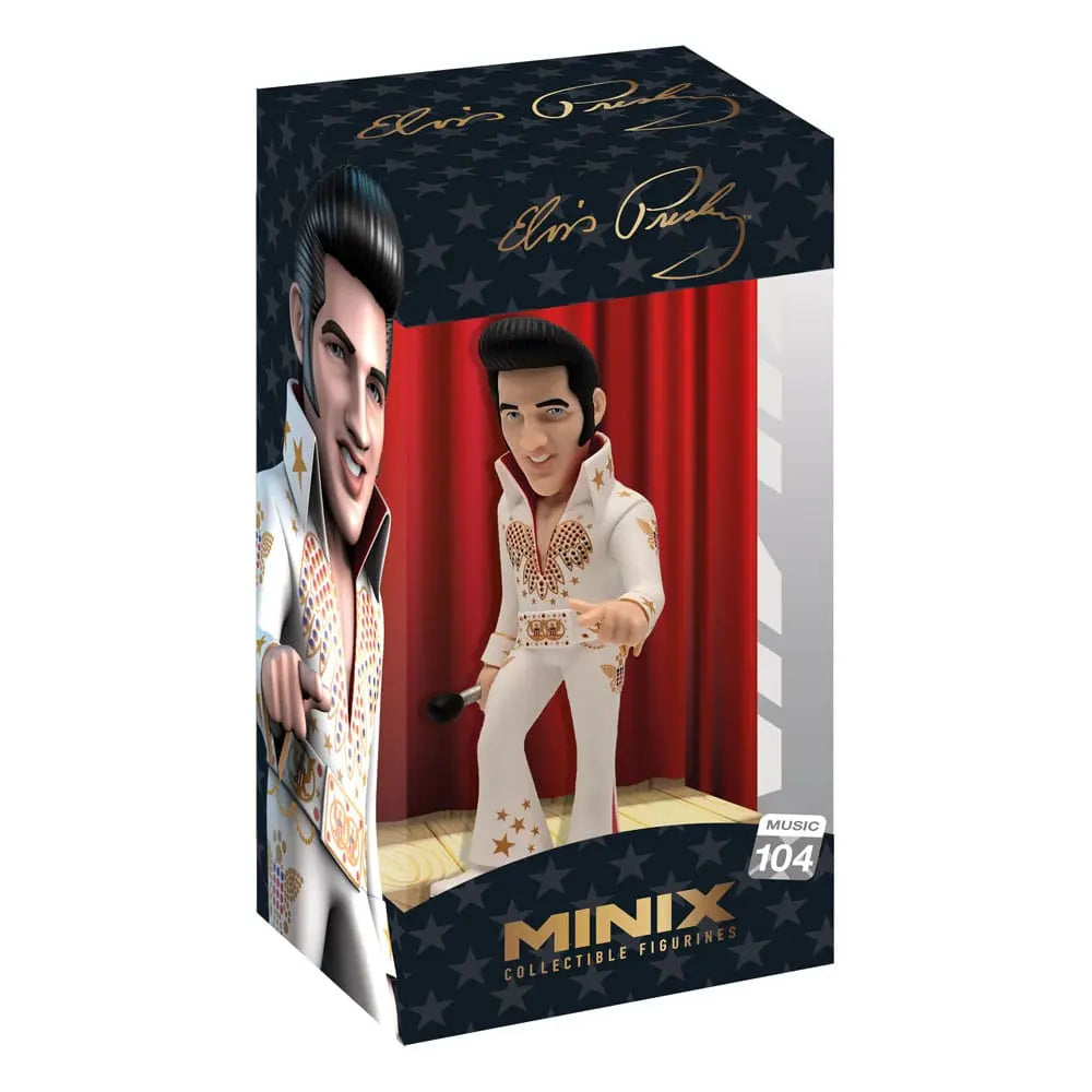 Elvis Presley Minix Figure Elvis White 12 cm Minix