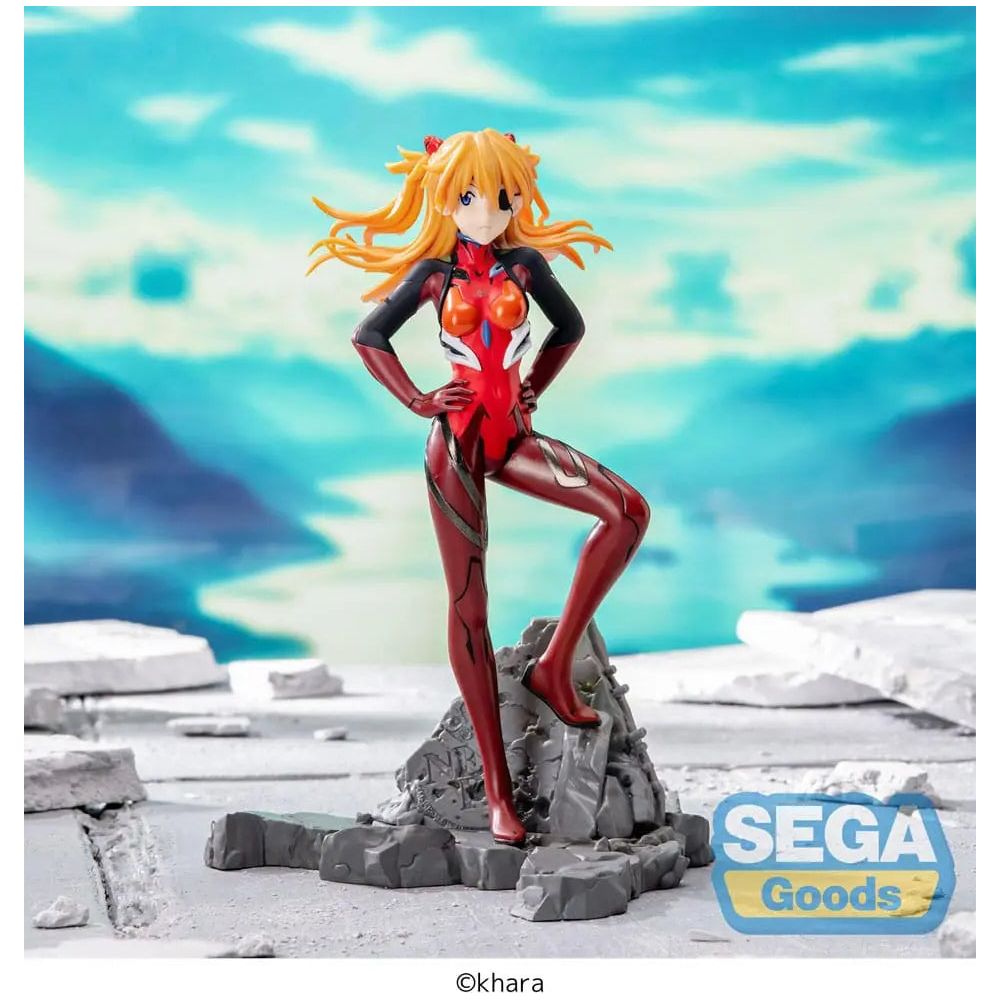 Evangelion: 3.0+1.0 Thrice Upon a Time Luminasta PVC Statue Asuka Shikinami Langley Vignetteum 30th Anniversary Ver. 23 cm Sega Goods