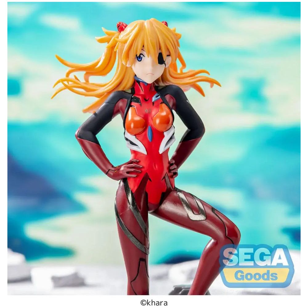 Evangelion: 3.0+1.0 Thrice Upon a Time Luminasta PVC Statue Asuka Shikinami Langley Vignetteum 30th Anniversary Ver. 23 cm Sega Goods