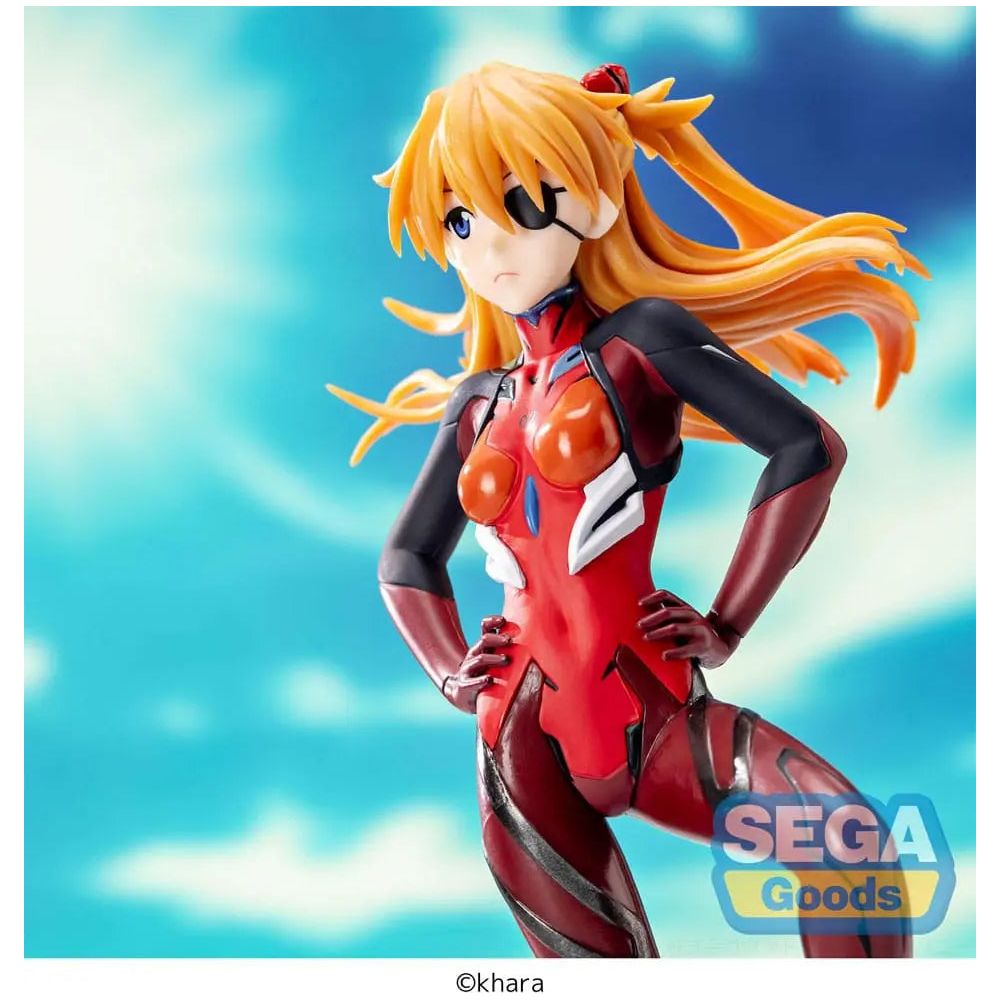 Evangelion: 3.0+1.0 Thrice Upon a Time Luminasta PVC Statue Asuka Shikinami Langley Vignetteum 30th Anniversary Ver. 23 cm Sega Goods