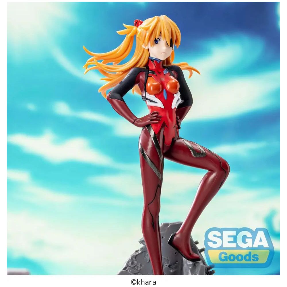 Evangelion: 3.0+1.0 Thrice Upon a Time Luminasta PVC Statue Asuka Shikinami Langley Vignetteum 30th Anniversary Ver. 23 cm Sega Goods