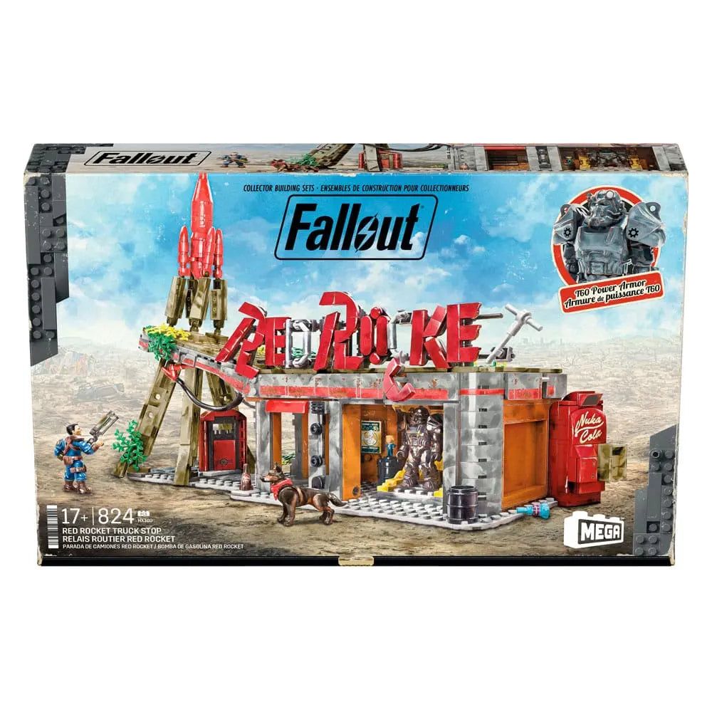 Fallout MEGA Construction Set Red Rocket Truck Stop Mattel