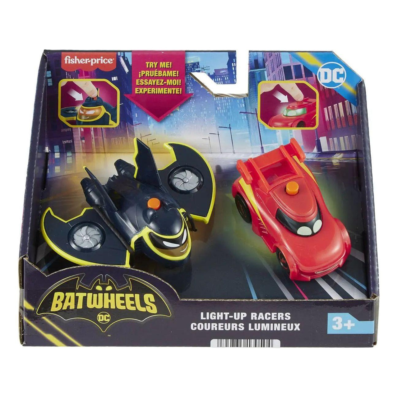 Fisher-Price Batwheels Redbird & Batwing Light-Up Racers Fisher-Price
