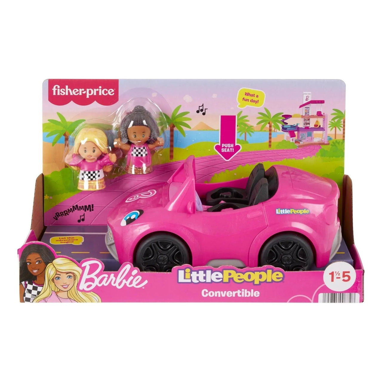 Fisher-Price Little People Barbie Convertible Fisher-Price