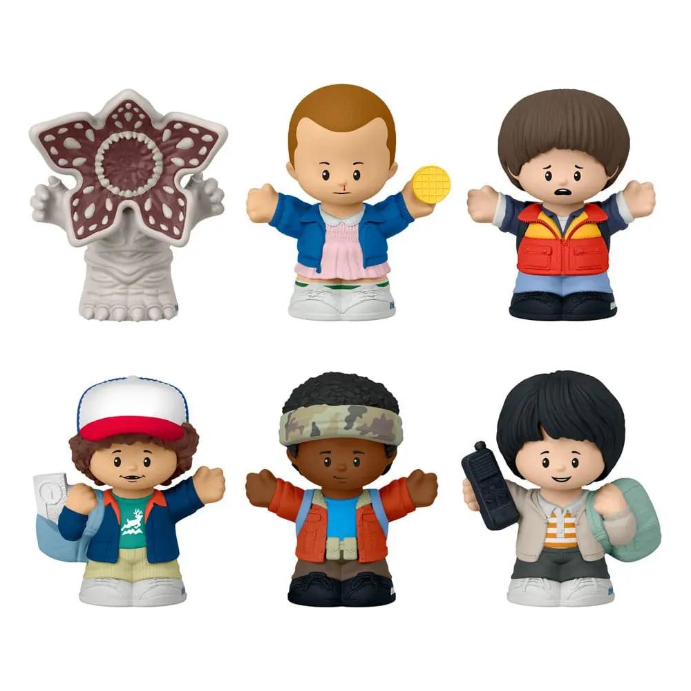 Fisher-Price Little People Collector Stranger Things Castle Byers Special Edition Set 6 Figure Pack Fisher-Price