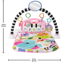 Thumbnail for Fisher-Price Glow and Grow Kick and Play Gym - Pink Fisher-Price