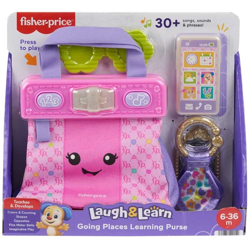 Fisher-Price Laugh & Learn Going Places Purse Fisher-Price