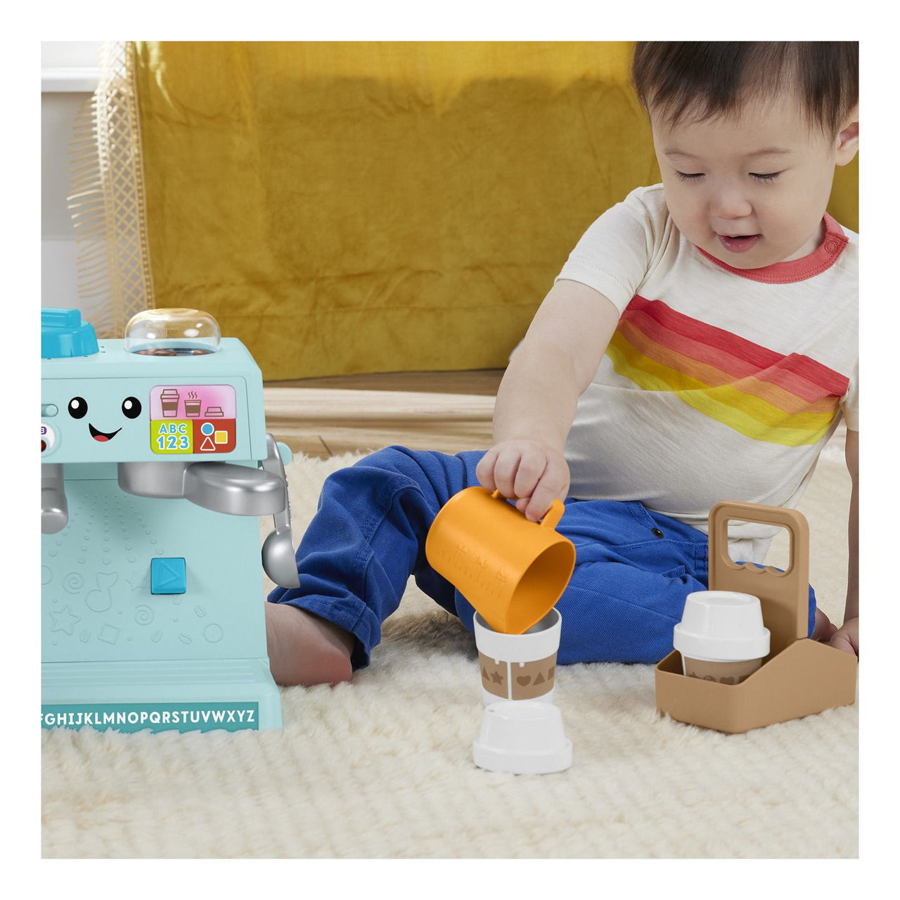 Fisher-Price Laugh & Learn Learn and Serve Coffee Fisher-Price