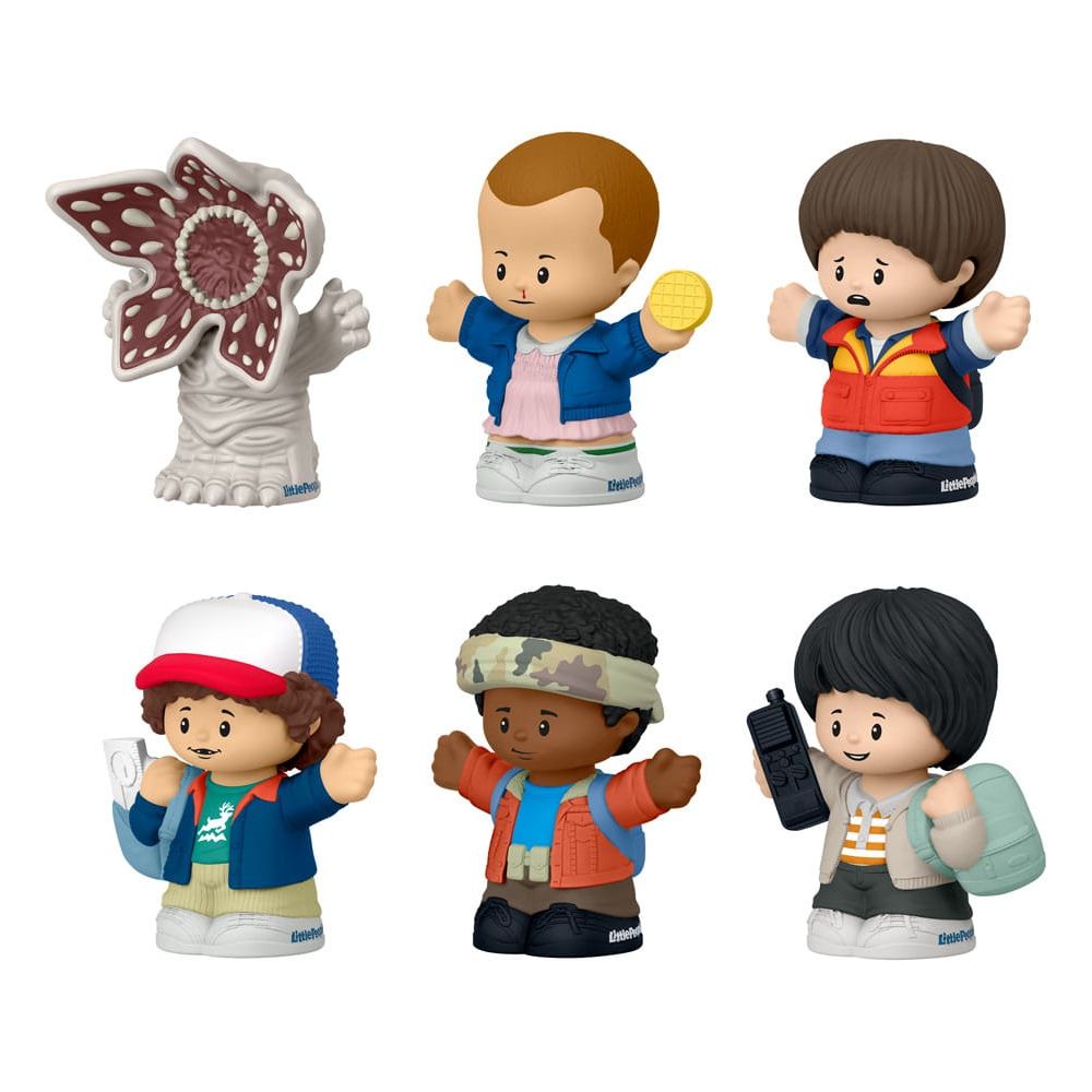 Fisher-Price Little People Collector Stranger Things Castle Byers Special Edition Set 6 Figure Pack