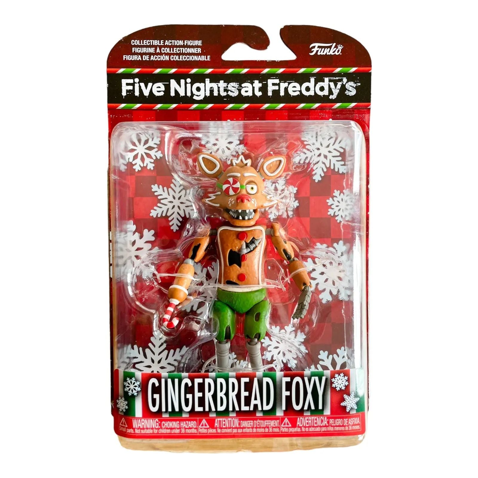 Funko POP! Games: Five Nights at Freddy's: Holiday Season Gingerbread Foxy  5.35-in Vinyl Figure