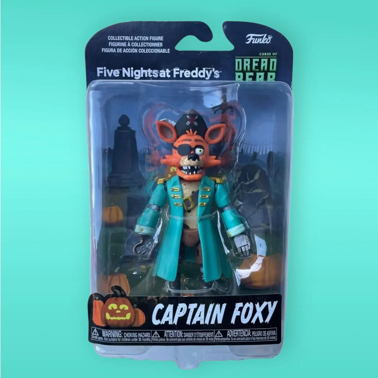 Five Nights at Freddy's Dread Bear Captain Foxy Action Figure Funko