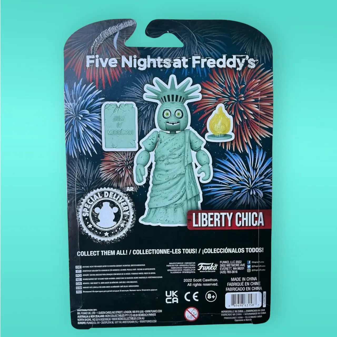 Five Nights at Freddy's Liberty Chica Action Figure Funko