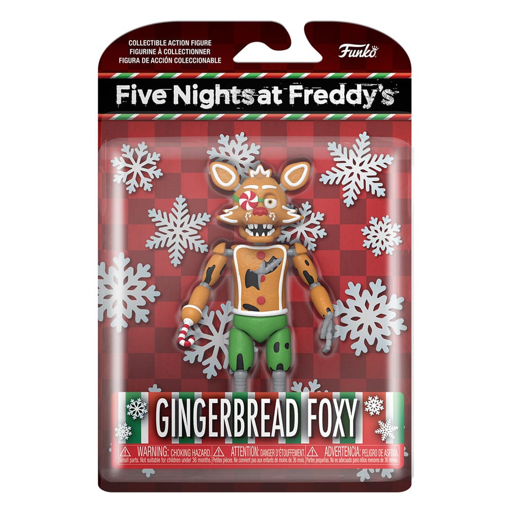 Five Nights at Freddy's Action Figure Holiday Gingerbread Foxy Funko