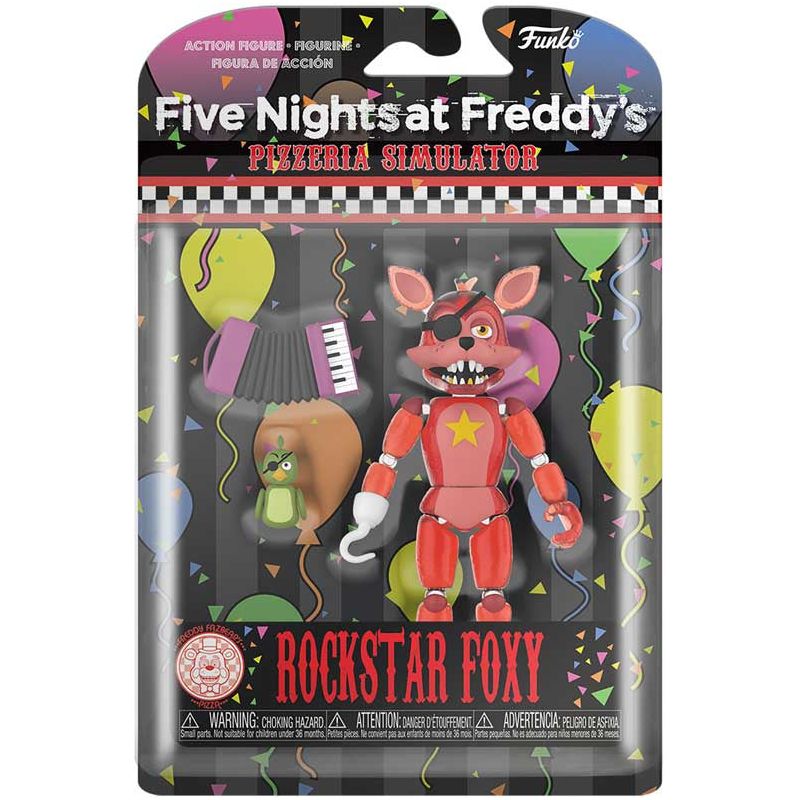 Five Nights at Freddy's Pizzeria Simulator Rockstar Foxy Action Figure Funko